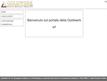 Tablet Screenshot of goldwerk-portal.net